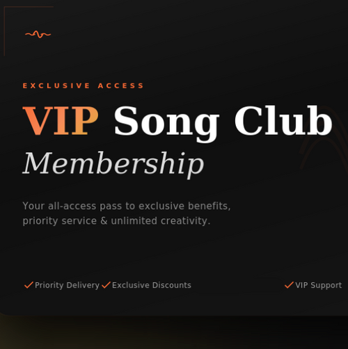VIP Song Club Membership (14-day free trial)